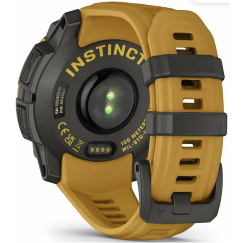 Watch Garmin Instinct 3 45 Solar Sunburst with Sunburst/Gray Silicone